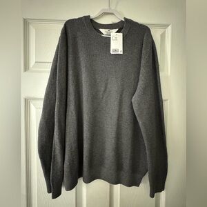 H&M Boy’s Charcoal Crewneck Sweater